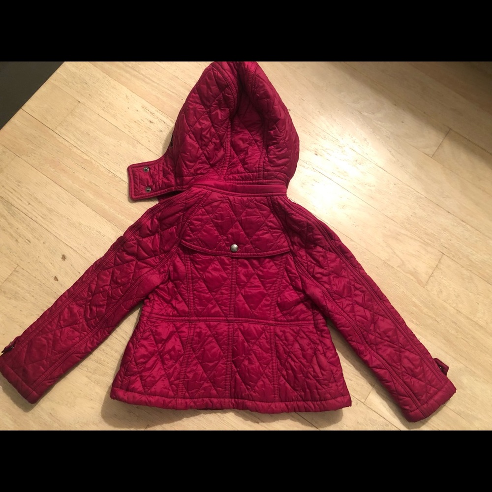 Burberry quilted girls jacket (Ilana) size 4